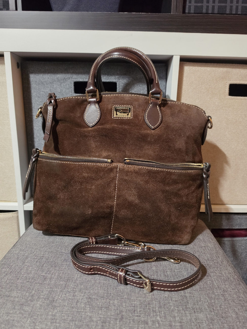 Dooney & Bourke Dillen Double Pocket Satchel